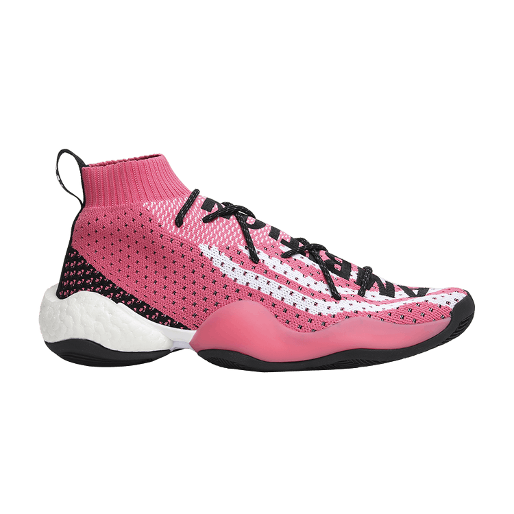 Pharrell x adidas Crazy BYW 'Ambition' — Chalk Pink/Footwear White/Core Black