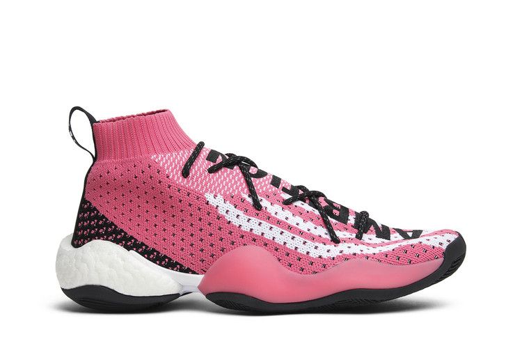 Pharrell x adidas Crazy BYW 'Ambition' — Chalk Pink/Footwear White/Core Black
