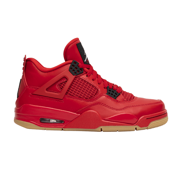 Wmns Air Jordan 4 Retro NRG 'Singles Day' — Fire Red/Summit White/Black