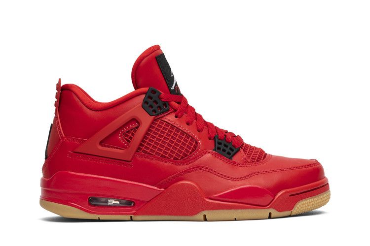 Wmns Air Jordan 4 Retro NRG 'Singles Day' — Fire Red/Summit White/Black