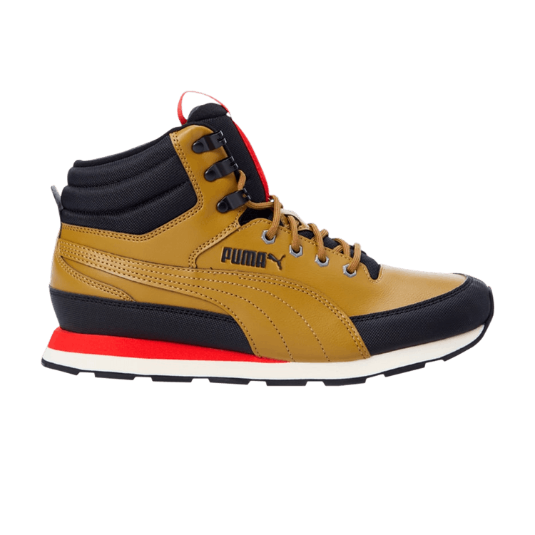 Puma Vista Mid Utility 'Moss Green High Risk Red' — Moss Green/High Risk Red
