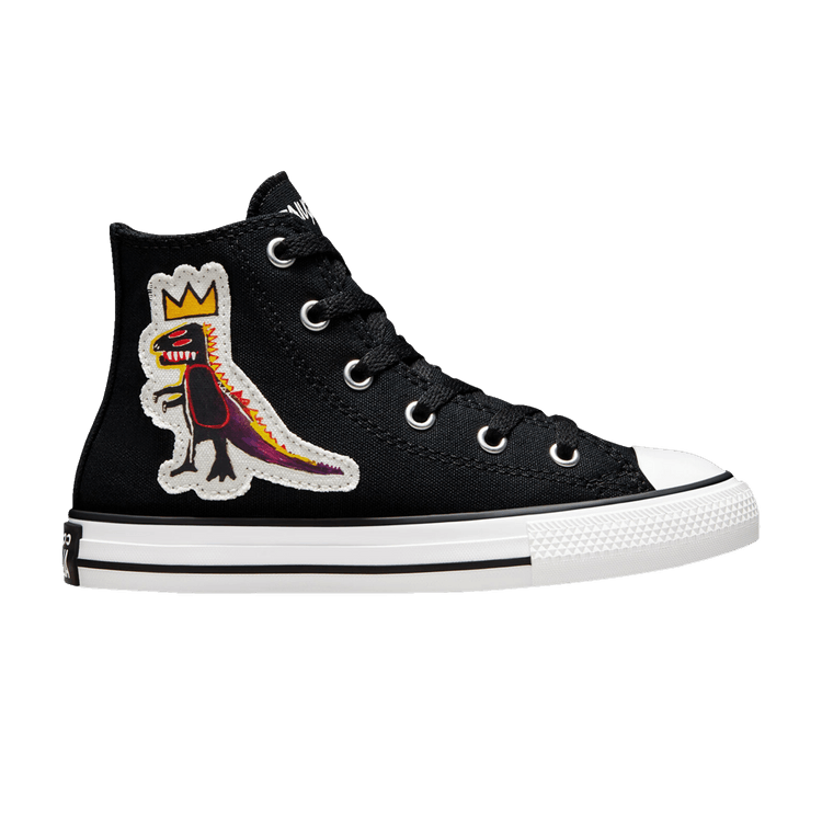 Jean-Michel Basquiat x Converse Chuck Taylor All Star High PS 'Pez Dispenser' — Black/Multi/Egret