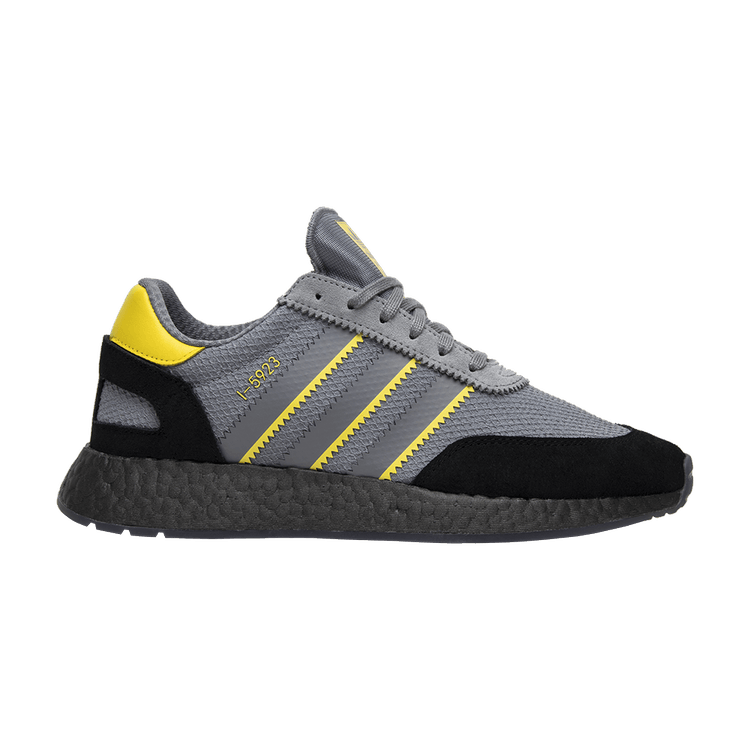 size? x adidas i-5923 'Manchester Showers' — Grey/Black/Yellow