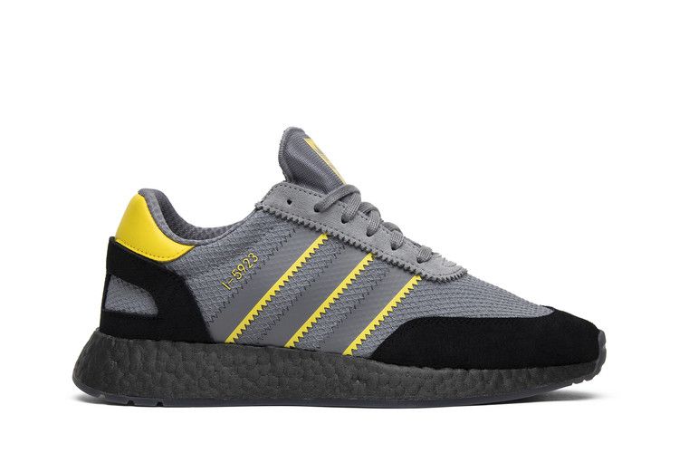 size? x adidas i-5923 'Manchester Showers' — Grey/Black/Yellow