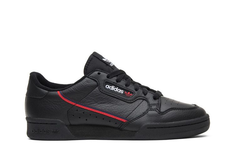 adidas Continental 80 Rascal 'Core Black' — Core Black/Scarlet/Collegiate Navy