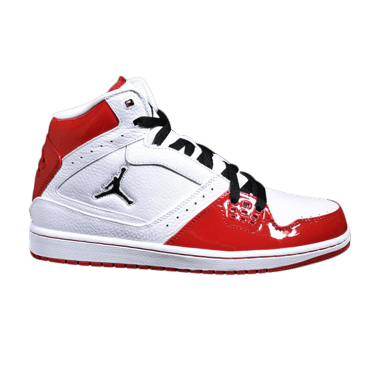Air Jordan 1 Flight Mid 'Chicago' — White/Black-Varsity Red
