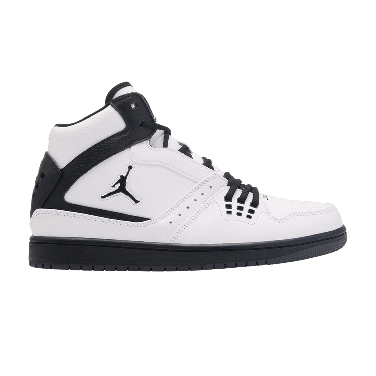 Air Jordan 1 Flight 'White Black' — White/Black