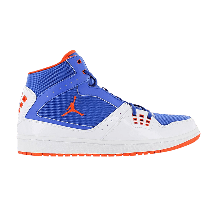 Air Jordan 1 Flight 'New York Knicks' — Game Royal/Team Orange/White