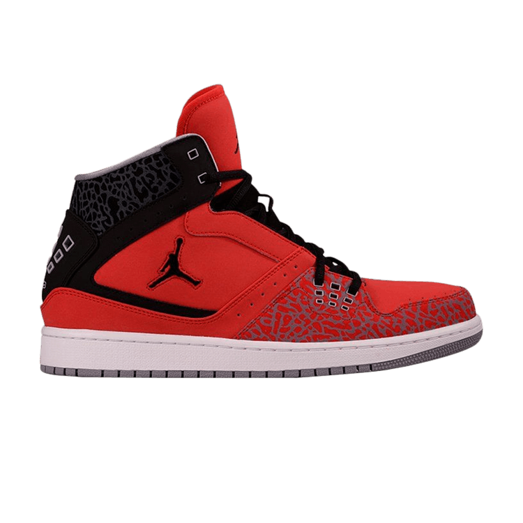 Air Jordan 1 Flight 'Fire Red' — Red/White