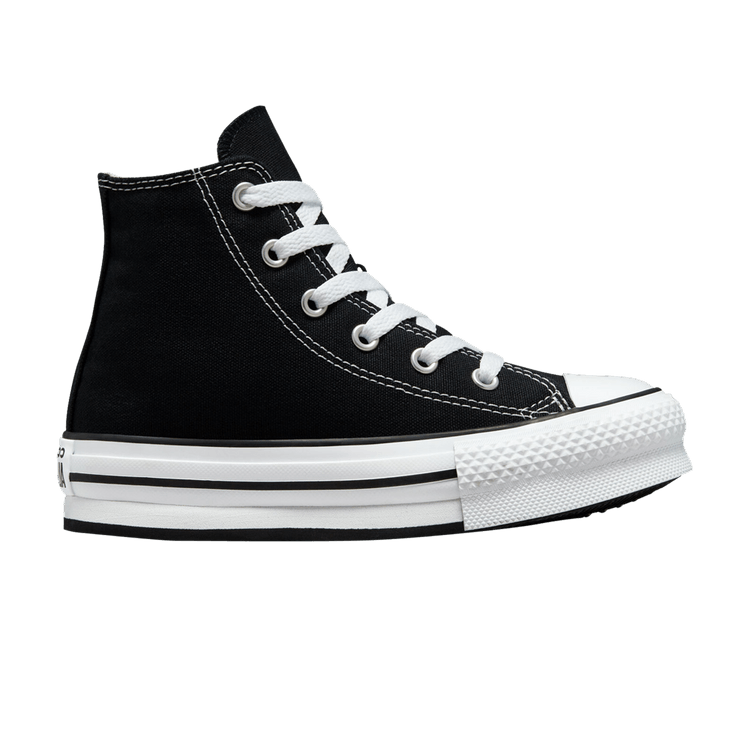 Converse Chuck Taylor All Star Lift Platform High PS 'Black' — Black/White/Black