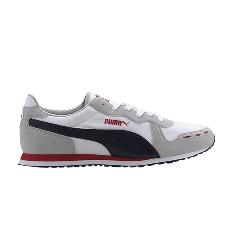 Puma Cabana Run 'Grey Violet Peacoat' — White/Grey Violet/Peacoat