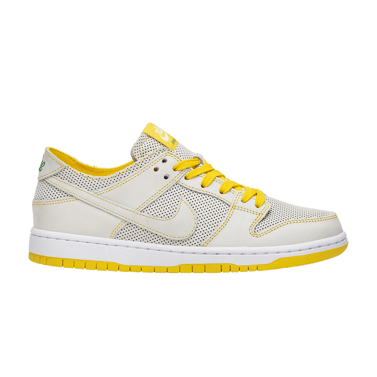 Ishod Wair x Nike SB Dunk Low 'Mismatch' — White/Aloe Verde