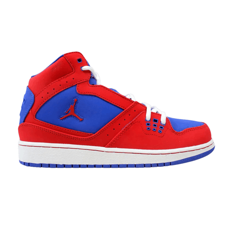 Air Jordan 1 Flight GS 'Sport Red Gym Royal' — Sport Red/Sport Red-Gym Royal-White