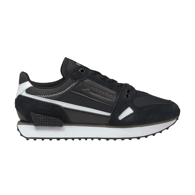 Puma Wmns Mile Rider 'Chrome Desert - Black White' — Black