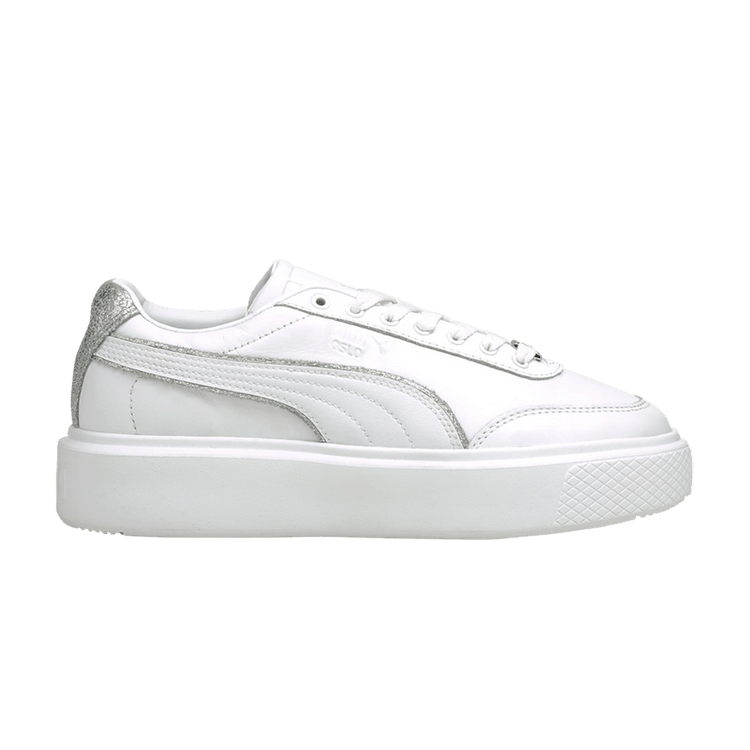 Puma Wmns Oslo Maja 'Metal - White Aged Silver' — White/Aged Silver
