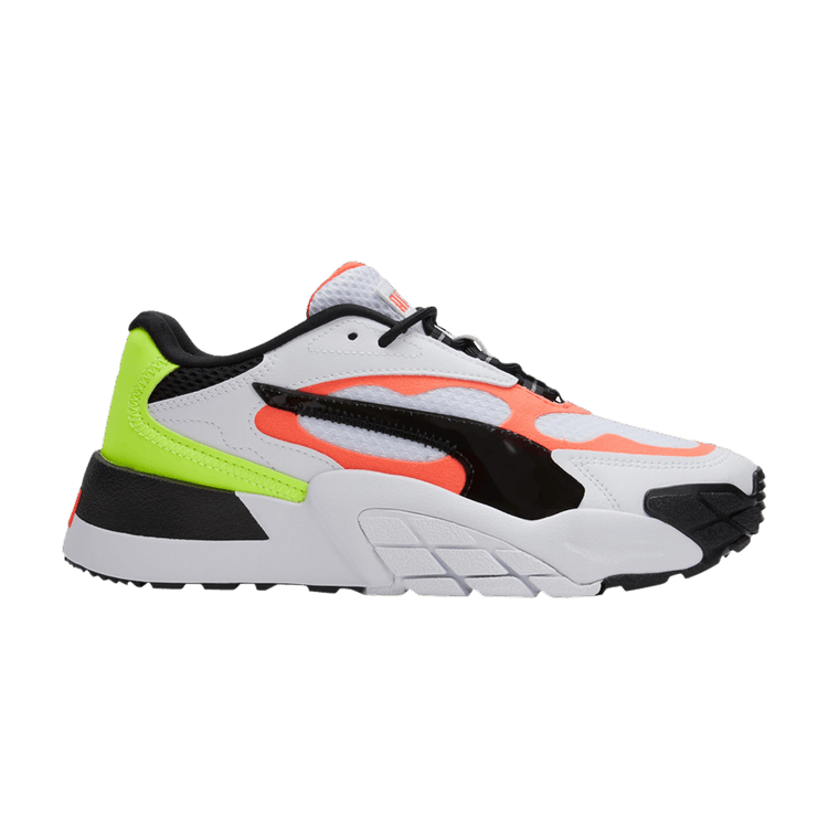 Puma Wmns Hedra VR 'White Yellow Alert' — White/Black/Yellow Alert