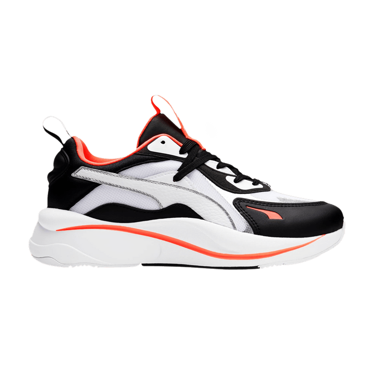 Puma Wmns RS-Curve Glow 'Black Ignite Pink' — White/Black/Ignite Pink