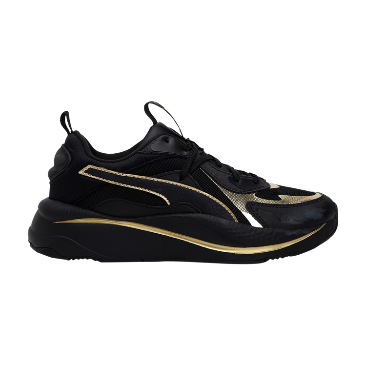 Puma Wmns RS-Curve Glow 'Black Team Gold' — Black/Team Gold