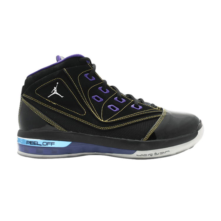 Air Jordan 16.5 Team 'Black Metallic' — Blck/Mtllc Slvr-Vrsty Mz-Vrsty