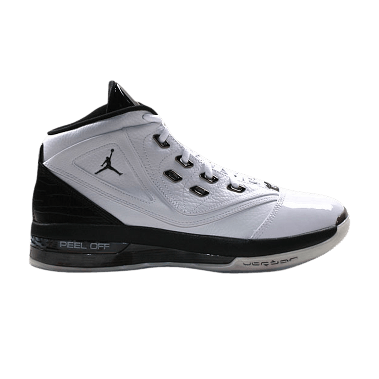 Air Jordan 16.5 Team 'White Gunmetal' — Black/White/Footwear Gunmetal