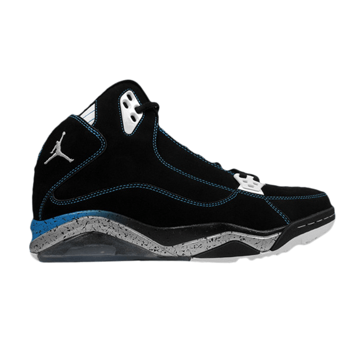 Air Jordan Ol' School 3 'Black Orion Blue' — Black/Metallic Silver/White/Orion Blue