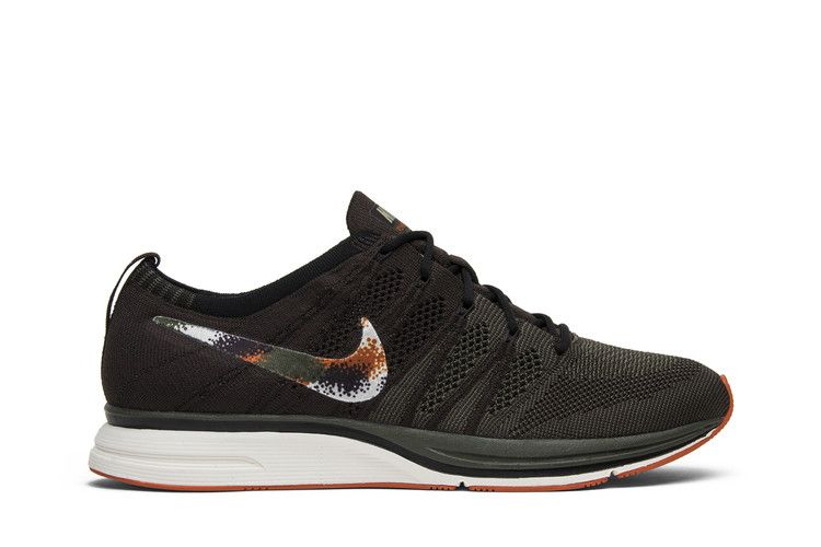 Nike Flyknit Trainer 'Dark Green' — Dark Green/Black-White