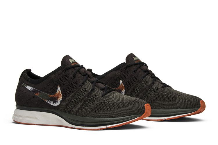 Nike Flyknit Trainer 'Dark Green' — Dark Green/Black-White