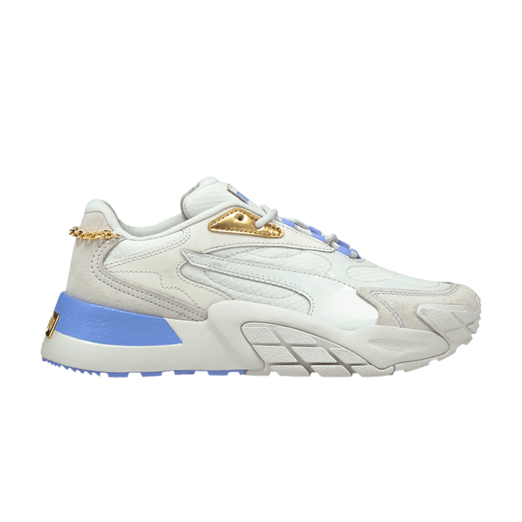 Puma Wmns Hedra 'Dark Dreams - Nimbus Cloud' — Nimbus Cloud/Electric Purple/Team Gold