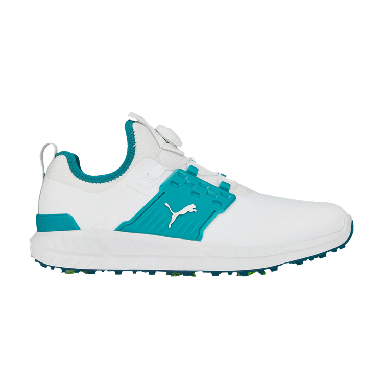 Puma Ignite Articulate Disc 'White Green Lagoon' — White/Silver/Green Lagoon
