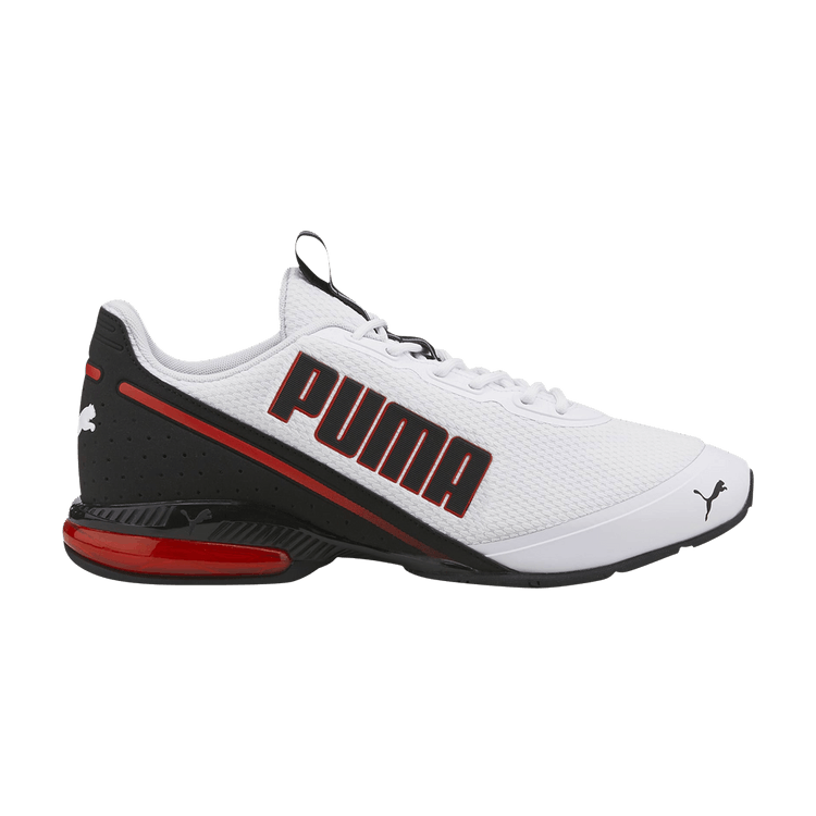 Puma Cell Divide 'White High Risk Red' — White/Black/High Risk Red