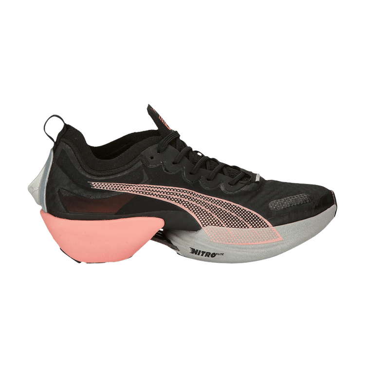 Puma Wmns Fast-R Nitro Elite Carbon 'Black Carnation Pink' — Black/Carnation Pink