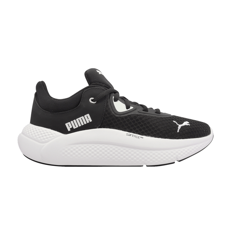 Puma Wmns Softride Pro 'Black White' — Black/White