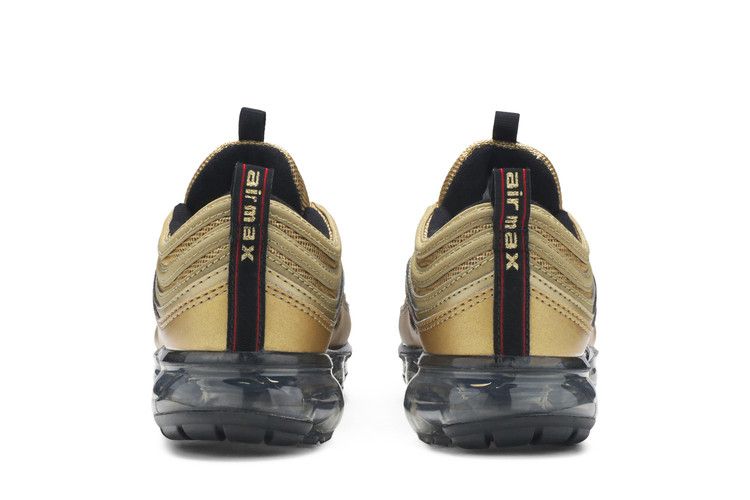 Nike Air VaporMax 97 GS 'Metallic Gold' — Metallic Gold/Varsity Red