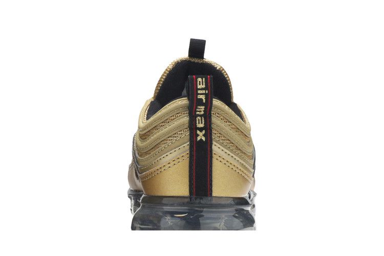Nike Air VaporMax 97 GS 'Metallic Gold' — Metallic Gold/Varsity Red