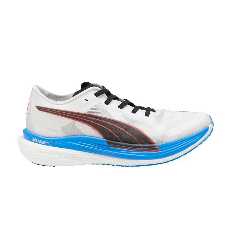 Puma Deviate Nitro Elite 2 'Fireglow' — White/Ultra Blue/Fire Orchid/Black