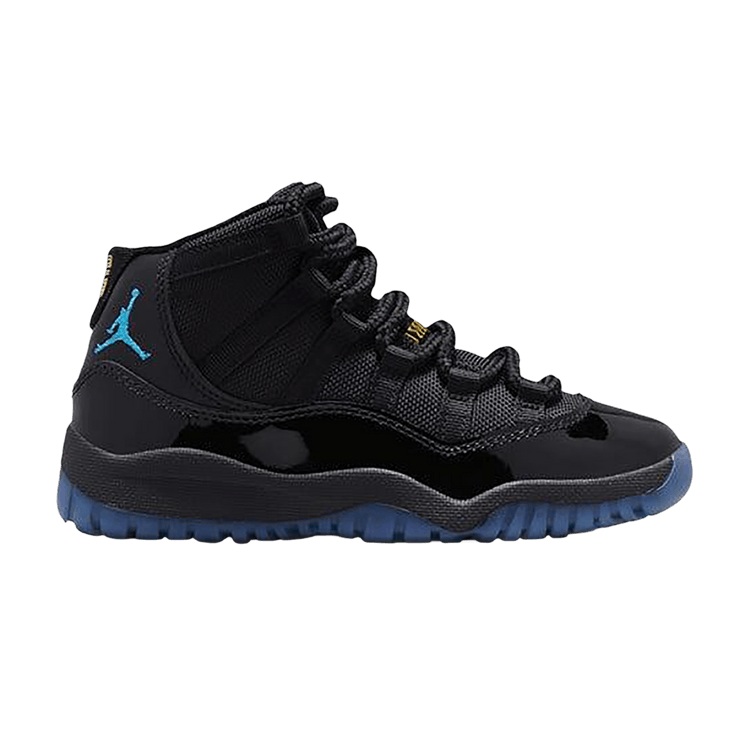 Air Jordan 11 Retro PS 'Gamma Blue' 2025 — Black/Gamma Blue/Black/Varsity Maize