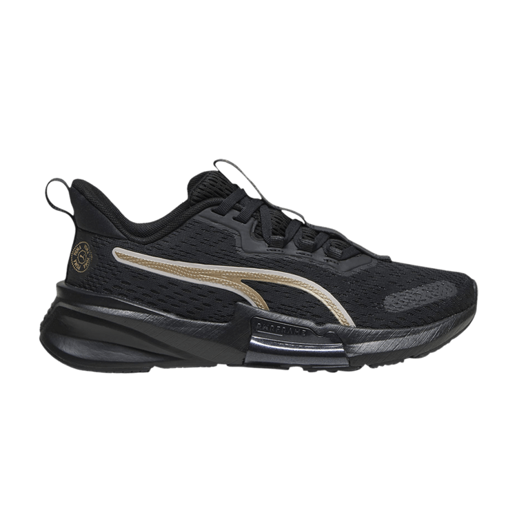 Puma Wmns PWRFrame TR 2 'Logo Love' — Black/Metallic Gold