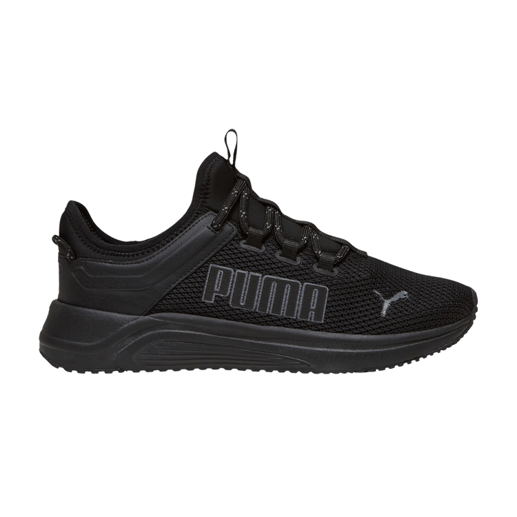 Puma Softride Astro Slip-On 'Black Cool Dark Grey' — Black/Cool Dark Grey