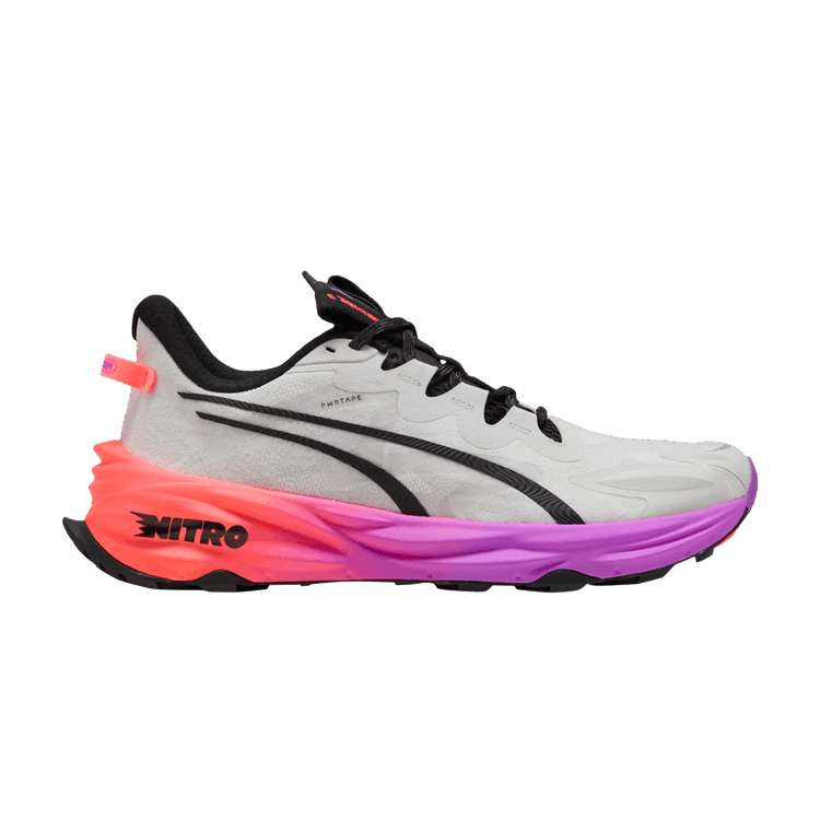 Puma Fast-Trac Nitro 3 'Seasons - Feather Grey Glowing Red Magenta' — Feather Grey/Glowing Red/Pure Magenta