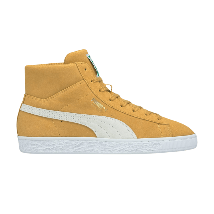 Puma Suede Mid 21 'Honey Mustard' — Honey Mustard/White