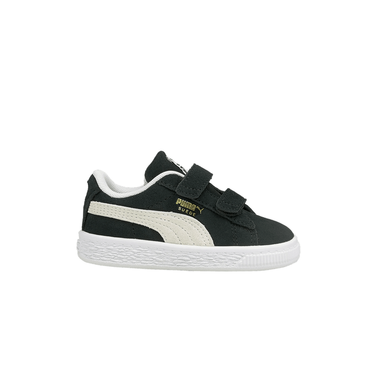 Puma Suede Classic 21 AC Infant 'Black White' — Black/White