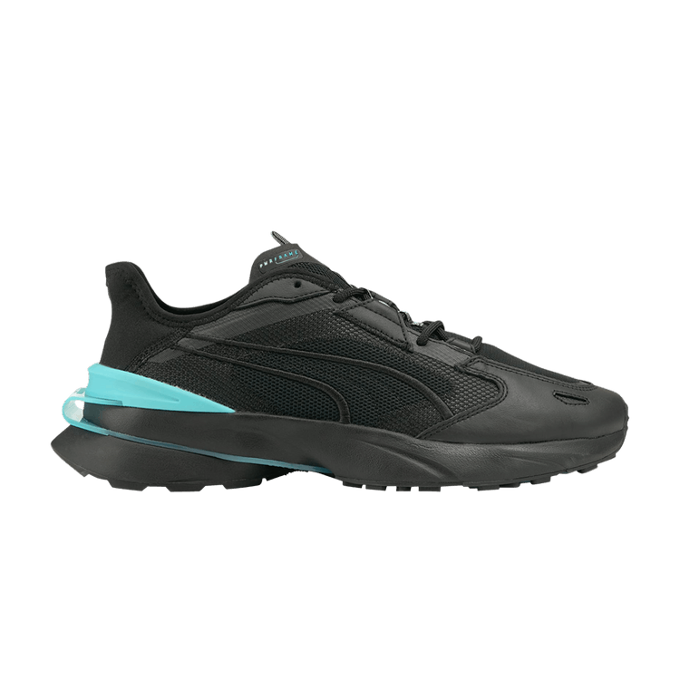 Puma PWRFrame OP-1 Equinox 'Black Elektro Aqua' — Black/Elektro Aqua