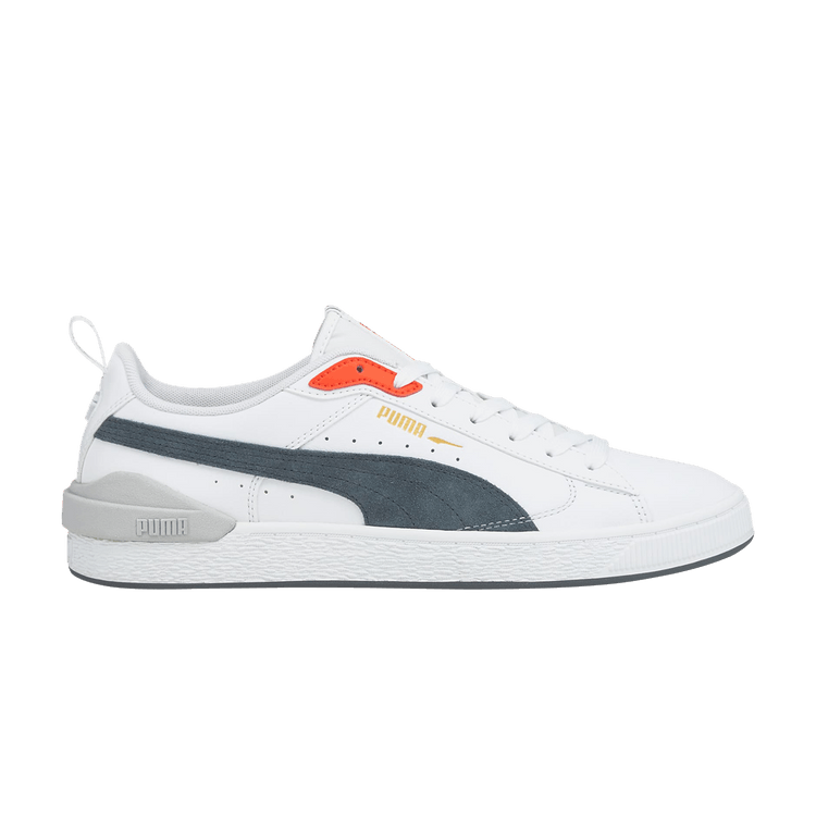 Puma Suede Bloc 'White Dark Slate' — White/Dark Slate