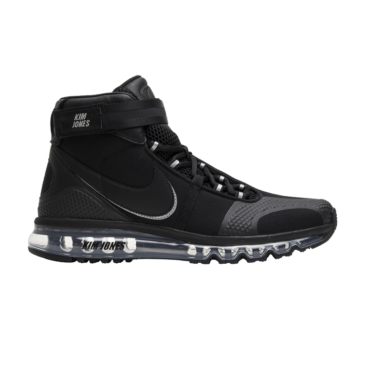 Kim Jones x Nike Air Max 360 High KJ 'Black' — Black/Black-Black