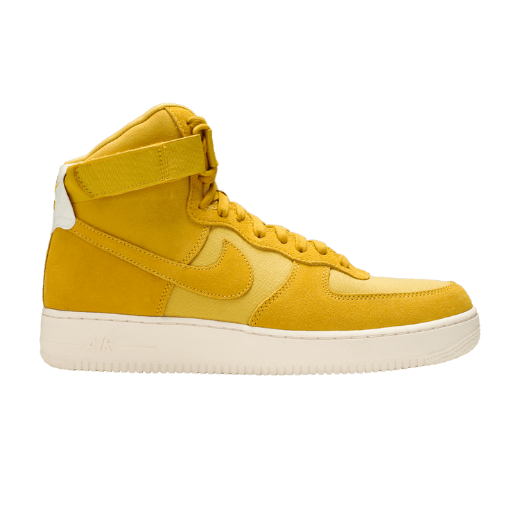 Nike Air Force 1 High Suede 'Yellow Ochre' — yellow ochre/yellow ochre-sail