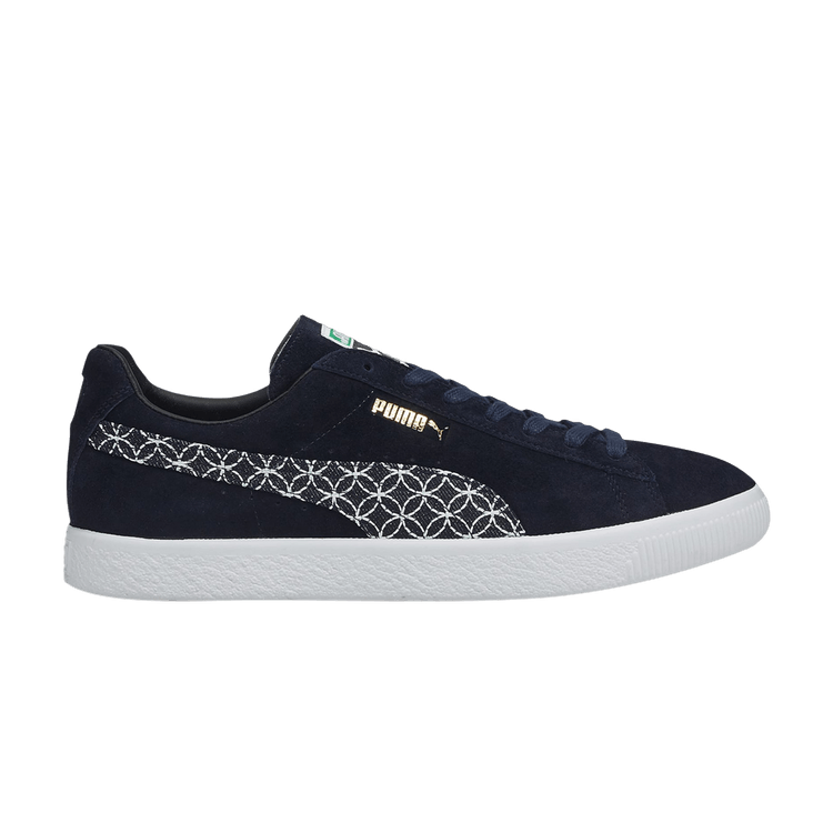 Puma Suede Vintage Made In Japan 'Sashiko - Intense Blue' — Intense Blue/Intense Blue