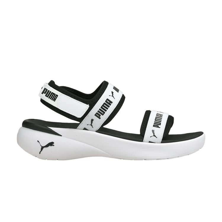 Puma Wmns Sportie Sandal 'White Black' — White/Black