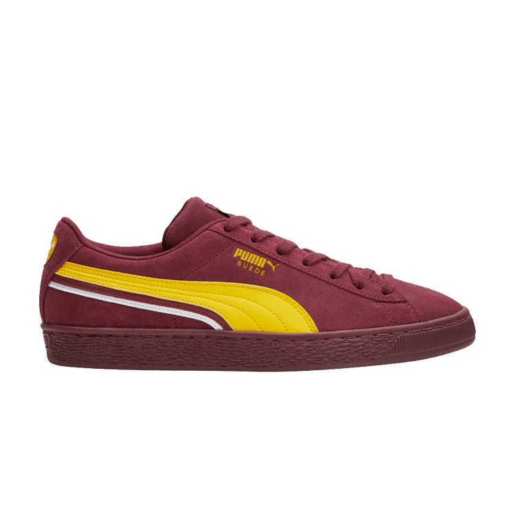 Puma Suede 'Triplex - Burgundy Maize' — Burgundy/Maize/White