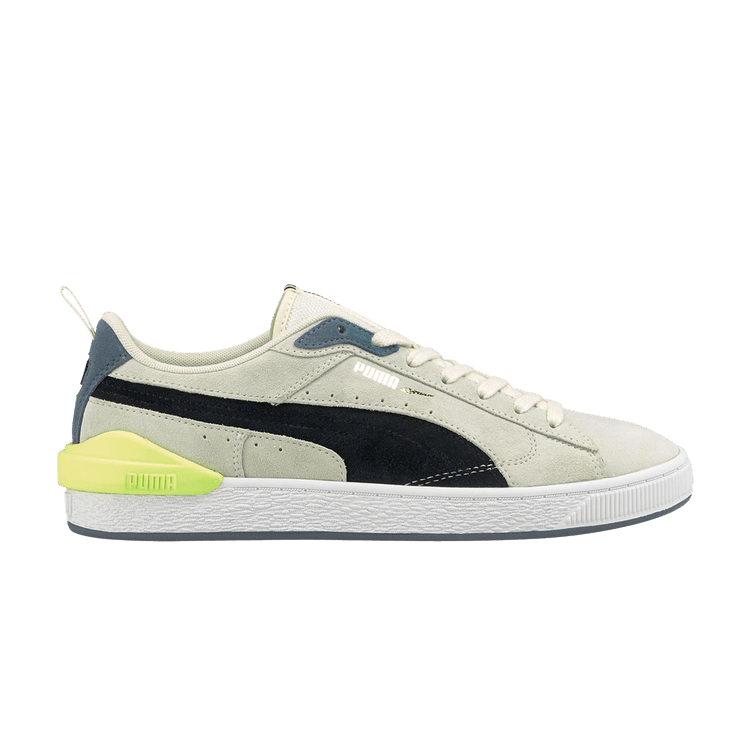 Puma Suede Bloc 'Ivory Glow' — Ivory Glow/Black