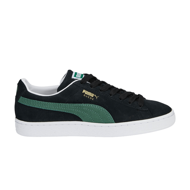 Puma Wmns Suede Classic 21 'Black Deep Forest' — Black/Deep Forest/White
